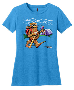 Sasquatch Hiking Feminine Cut T-Shirt