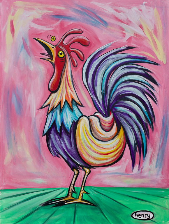 Rooster Canvas Print