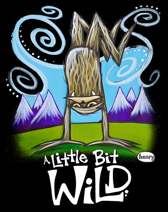 Sasquatch - A Little Bit Wild Sticker