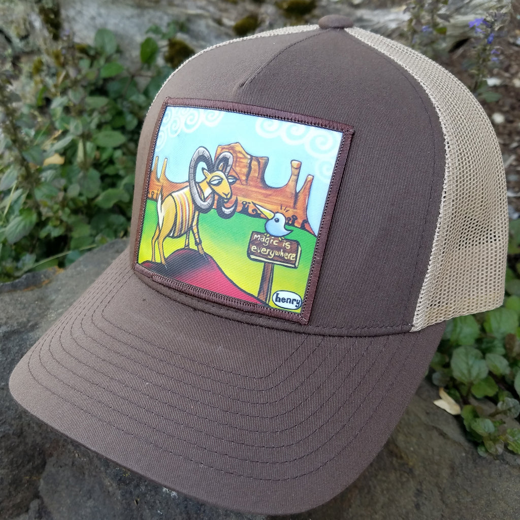 Magic is Everywhere Brown/Khaki Trucker Hat