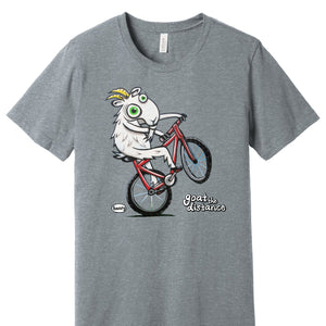 Goat the Distance Biker Unisex T-Shirt