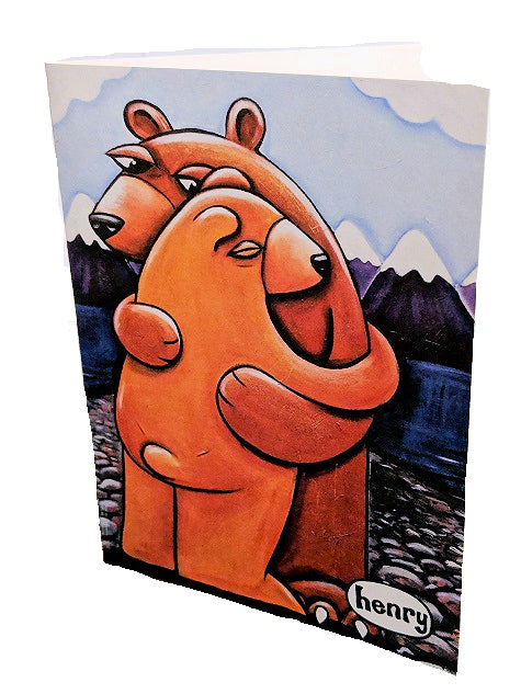 Bear Hug Note Card