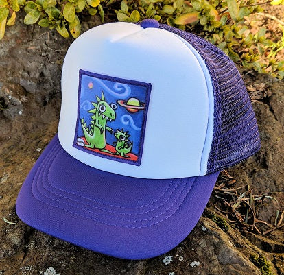 Dinosaur Jr Little Purple/White Henry Trucker Hat