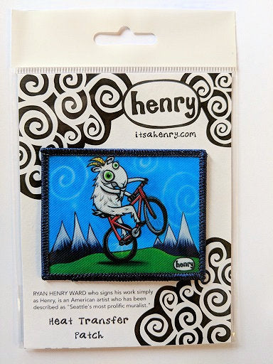 Goat Biking Patch