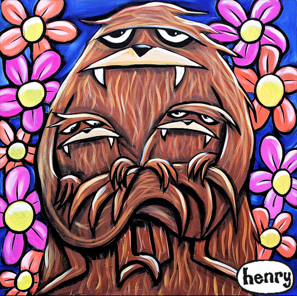 Momma Sasquatch Canvas Print