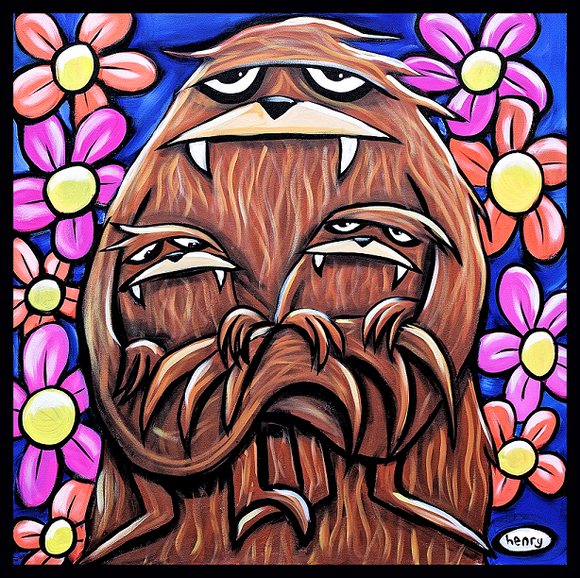 Momma Sasquatch Sticker