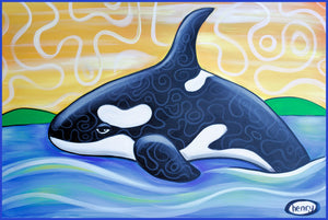 Orca Sticker