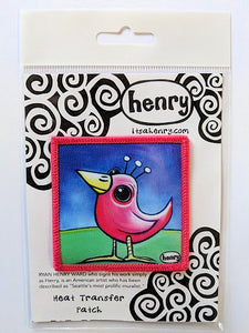 Pink Bird Patch