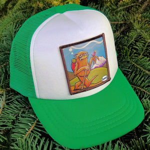 Sasquatch Hiking Little Henry Trucker Hat