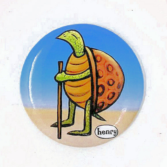 Turtle Hiking Magnet