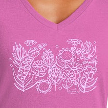 Wild Flowers Feminine Cut T-Shirt