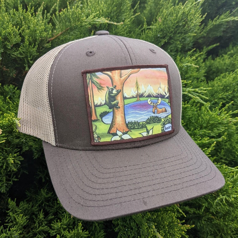 The Great Outdoors Brown/Khaki Trucker Hat