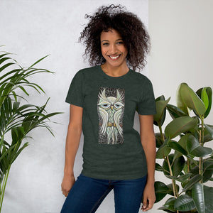 Green Owl Full Art Unisex T-Shirt